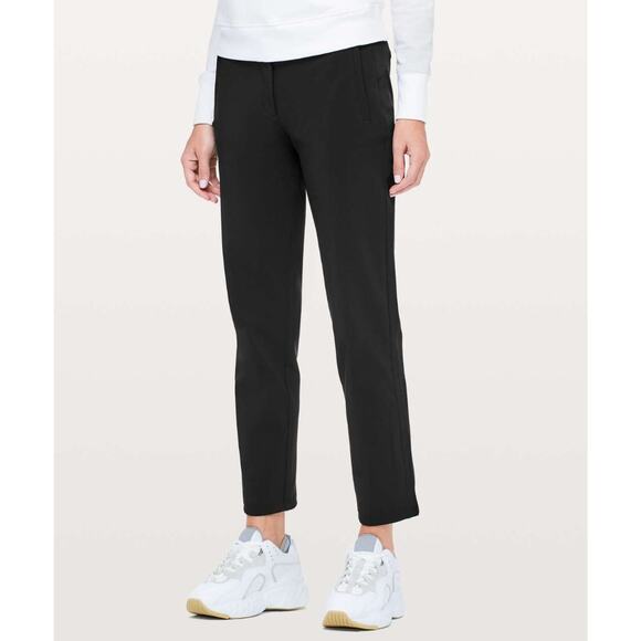 lululemon athletica Pants - Women's Lululemon On the Move Ponte Knit Pants size 4 28" Inseam Menswear
